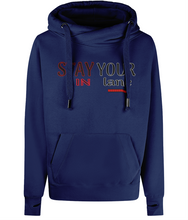 Charger l&#39;image dans la galerie, STAY IN YOUR lane 01-02 Designer Unisex AWDis Cross Neck Pullover Hoodie (3 colors)
