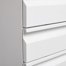 Cargar imagen en el visor de la galería, 3 Drawer Mobile Home/Office Metal File Cabinet with Lock for Legal/Letter Size Documents (White)
