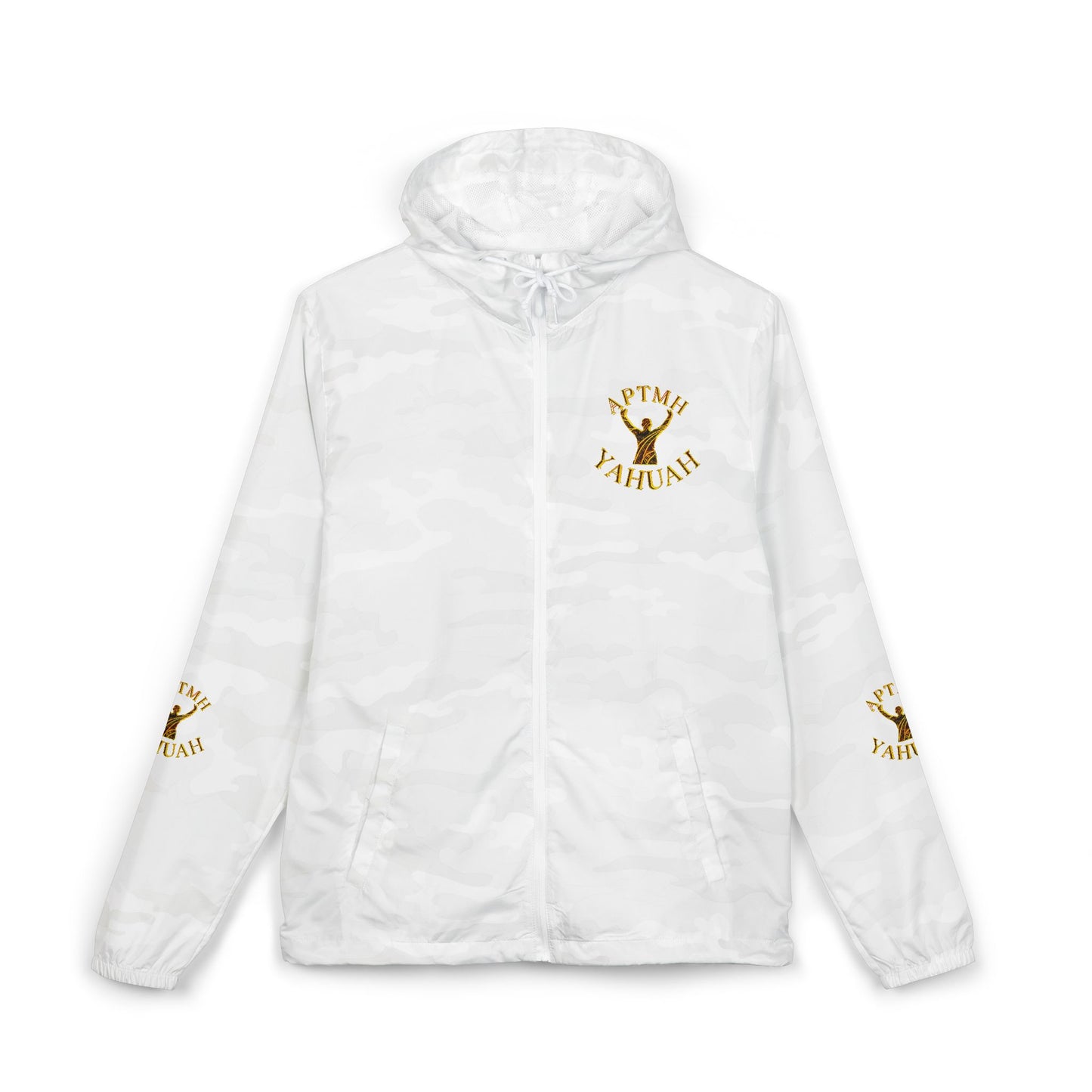 All Praise The Most High Yahuah 01-01 Designer Independent Trading Co. Unisex Windbreaker (4 colors)