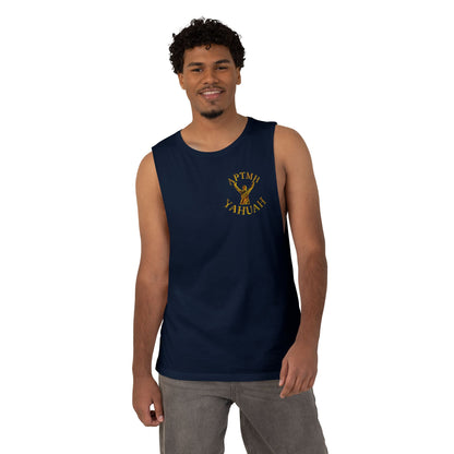 All Praise The Most High Yahuah 01-01 Designer AS Colour Unisex Barnard Tank (10 colors)