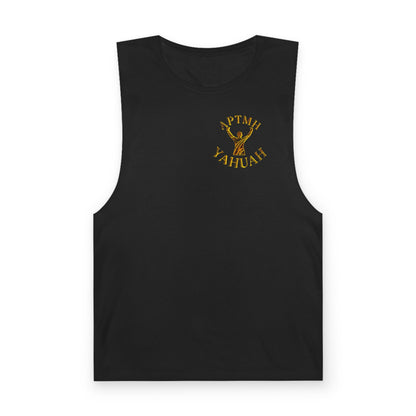 All Praise The Most High Yahuah 01-01 Designer AS Colour Unisex Barnard Tank (10 colors)