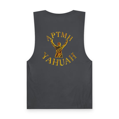 All Praise The Most High Yahuah 01-01 Designer AS Colour Unisex Barnard Tank (10 colors)