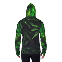 Load image into Gallery viewer, Yahuah-Green Master 01 Men&#39;s Designer Pullover Hoodie with Face Mask
