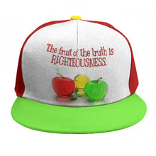 Cargar imagen en el visor de la galería, Righteousness 01 Designer Flat Brim Baseball Cap
