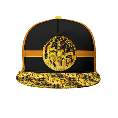 ARMOR OF GOD 01 Designer Peaked Snapback Cap
