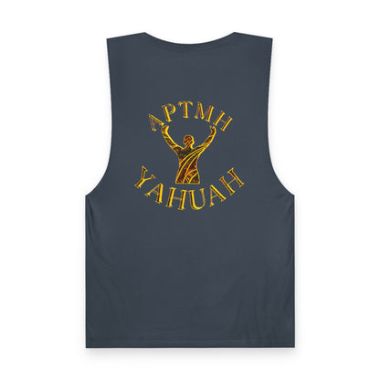 All Praise The Most High Yahuah 01-01 Designer AS Colour Unisex Barnard Tank (10 colors)