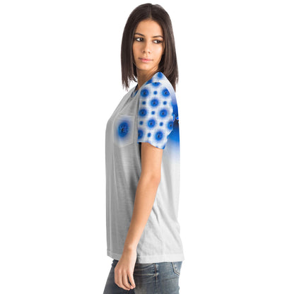 Creator Yahuah 01: Moon, Air & Water Designer Unisex Pocket T-shirt