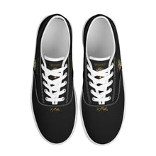 Charger l&#39;image dans la galerie, Yahuah-Tree of Life 01 Ladies Skate Shoes (Black/White)

