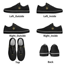 Load image into Gallery viewer, Yahuah-Tree of Life 01 Ladies Skate Shoes (Black/White)
