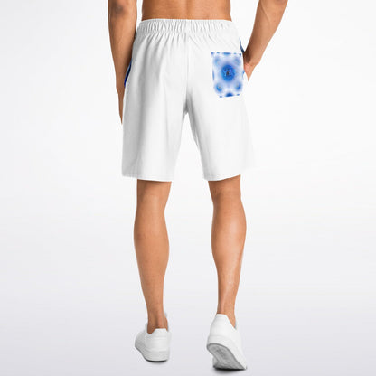 Creator Yahuah 01: Moon, Air & Water Men's Designer Triblend Jogger Shorts