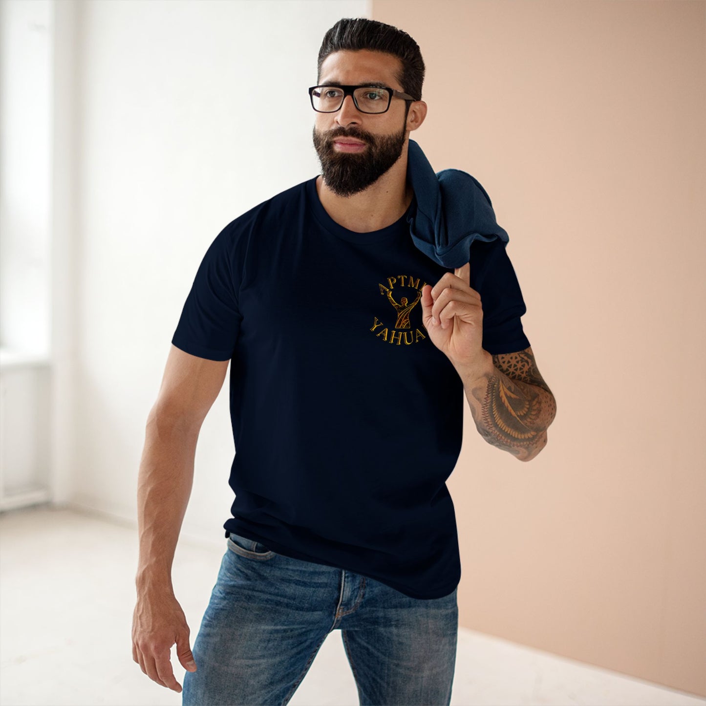 All Praise The Most High Yahuah 01-01 Designer AS Colour Adult Staple T-shirt (11 colors)