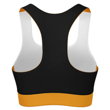 Cargar imagen en el visor de la galería, Tennessee Hebrew 01 Designer Padded Racerback Sports Bra
