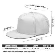 Cargar imagen en el visor de la galería, Call Heaven Designer Flat Brim Baseball Cap

