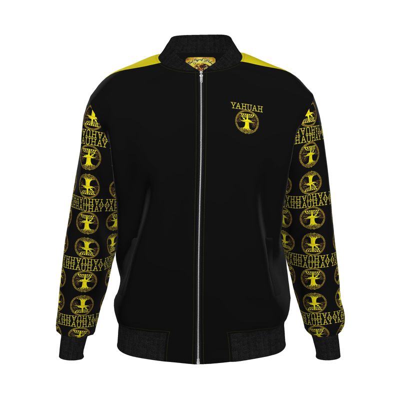 Yahuah-Tree of Life 02-01 Elect Men's Designer Bomber Jacket