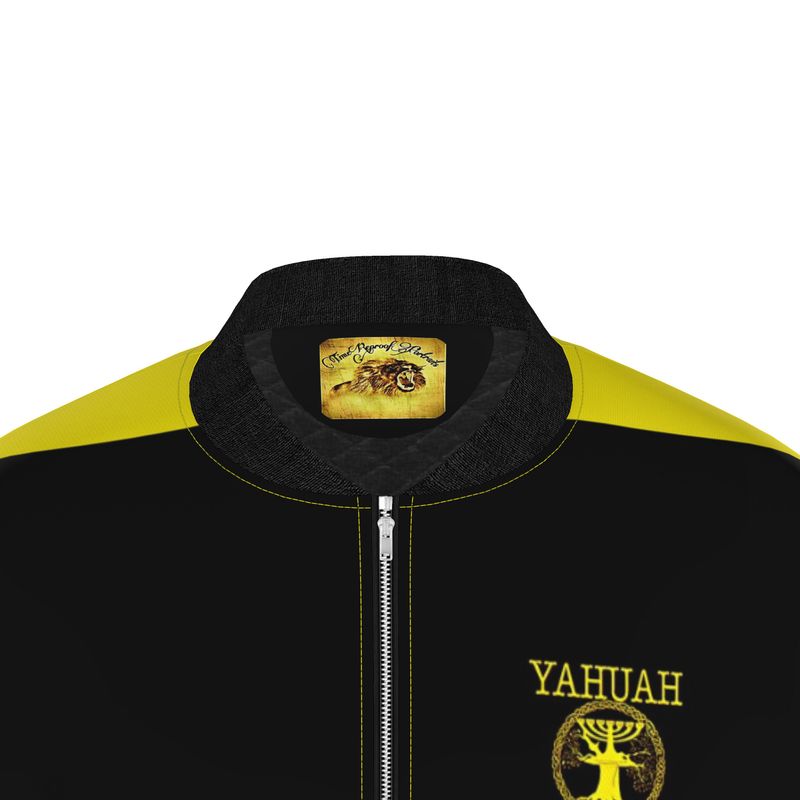 Yahuah-Tree of Life 02-01 Elect Men's Designer Bomber Jacket