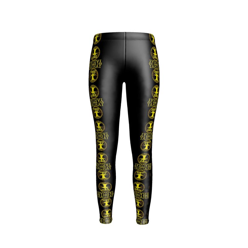 Yahuah-Árbol de la Vida 02-01 Diseñador Electo Leggings 