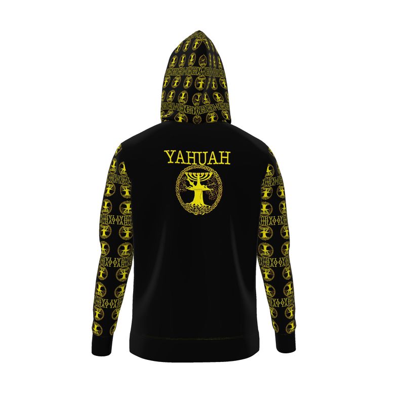Yahuah-Tree of Life 02-01 Elect Designer Unisex Hoodie