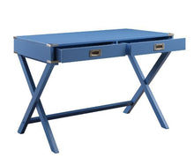 Carica l&#39;immagine nel visualizzatore di Gallery, ACME Amenia Rectangular Writing Desk (Blue)
