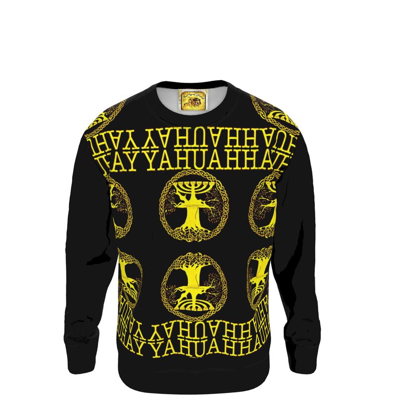 Yahuah-Tree of Life 02-01 Royal Designer Unisex Sweatshirt