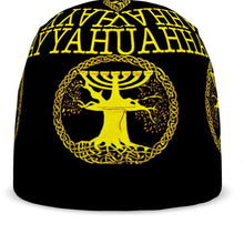Cargar imagen en el visor de la galería, Yahuah-Tree of Life 02-01 Royal Designer Beanie
