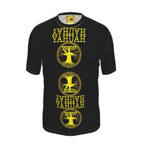 Cargar imagen en el visor de la galería, Yahuah-Tree of Life 02-01 Royal Men&#39;s Designer Jersey T-shirt
