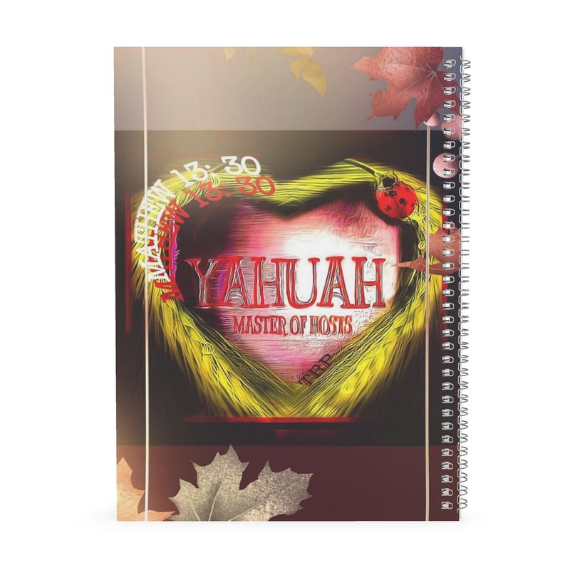 I Love Yahuah-Master of Hosts 01 Designer Spiral Notebook