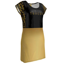 Cargar imagen en el visor de la galería, Camo Yahuah 02-01 Designer Tunic T-shirt Dress
