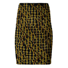 Load image into Gallery viewer, Camo Yahuah 02-01 Designer Pencil Mini Skirt
