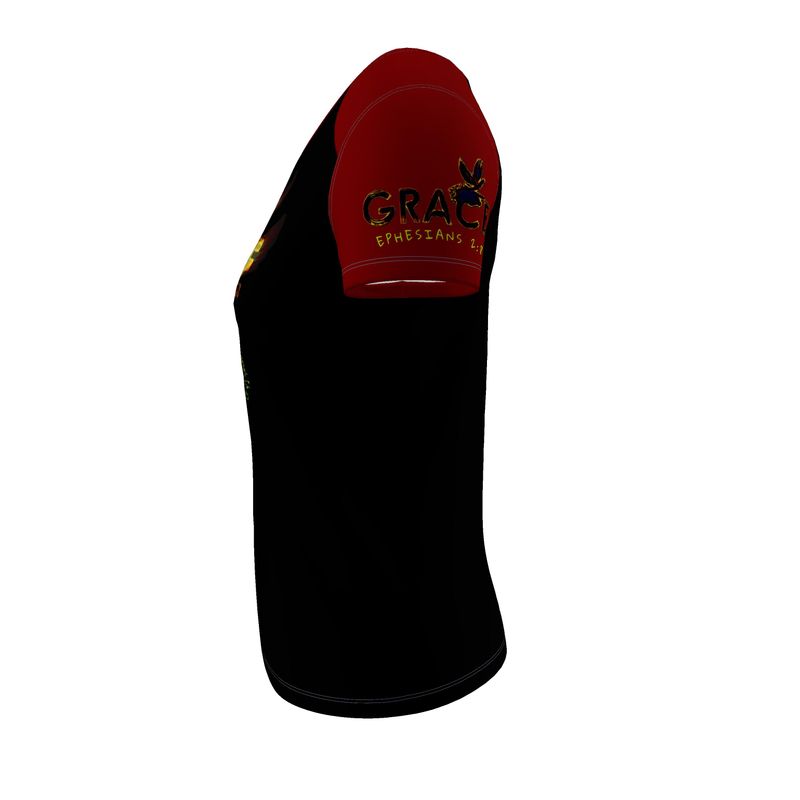 Grace 101-01 Ladies Designer Scoop Neck T-shirt