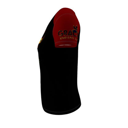 Grace 101-01 Ladies Designer Scoop Neck T-shirt