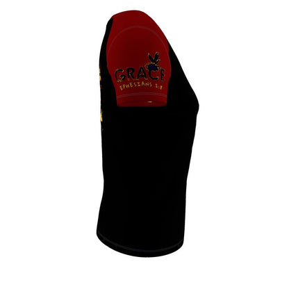 Grace 101-01 Ladies Designer Scoop Neck T-shirt