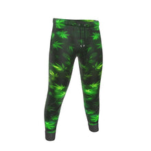 Cargar imagen en el visor de la galería, Yahuah-Green Master 01 Men&#39;s Designer Sweatpants
