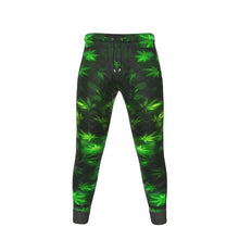 Cargar imagen en el visor de la galería, Yahuah-Green Master 01 Men&#39;s Designer Sweatpants
