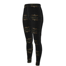 Carica l&#39;immagine nel visualizzatore di Gallery, Hebrew Woman 01-01 Designer Cindy High Waist Leggings
