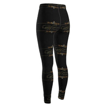 Carica l&#39;immagine nel visualizzatore di Gallery, Hebrew Woman 01-01 Designer Cindy High Waist Leggings
