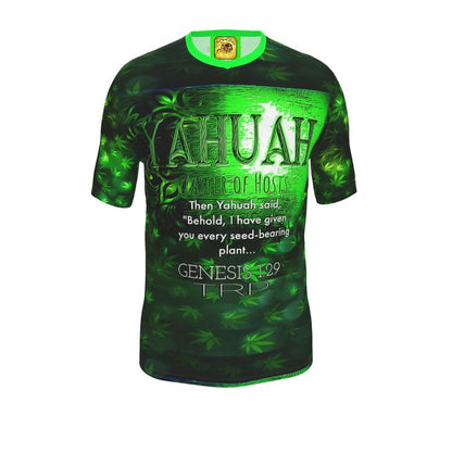 Yahuah-Green Master 01 Men's Designer Jersey T-shirt