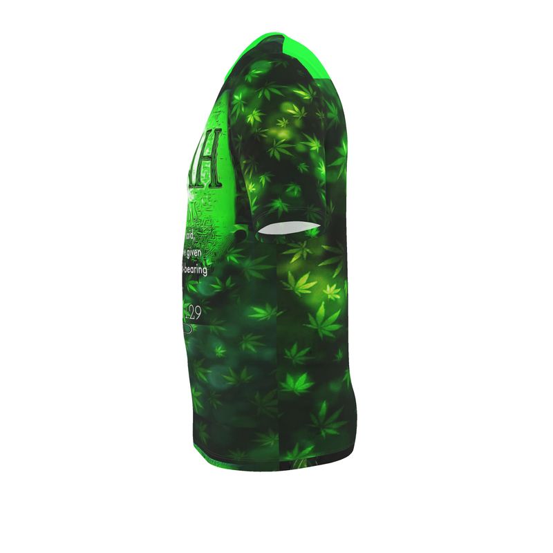 Yahuah-Green Master 01 Men's Designer Jersey T-shirt