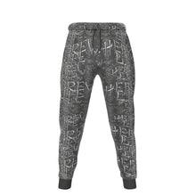 Carica l&#39;immagine nel visualizzatore di Gallery, Hebrew Life 01-01 Men&#39;s Designer Sweatpants
