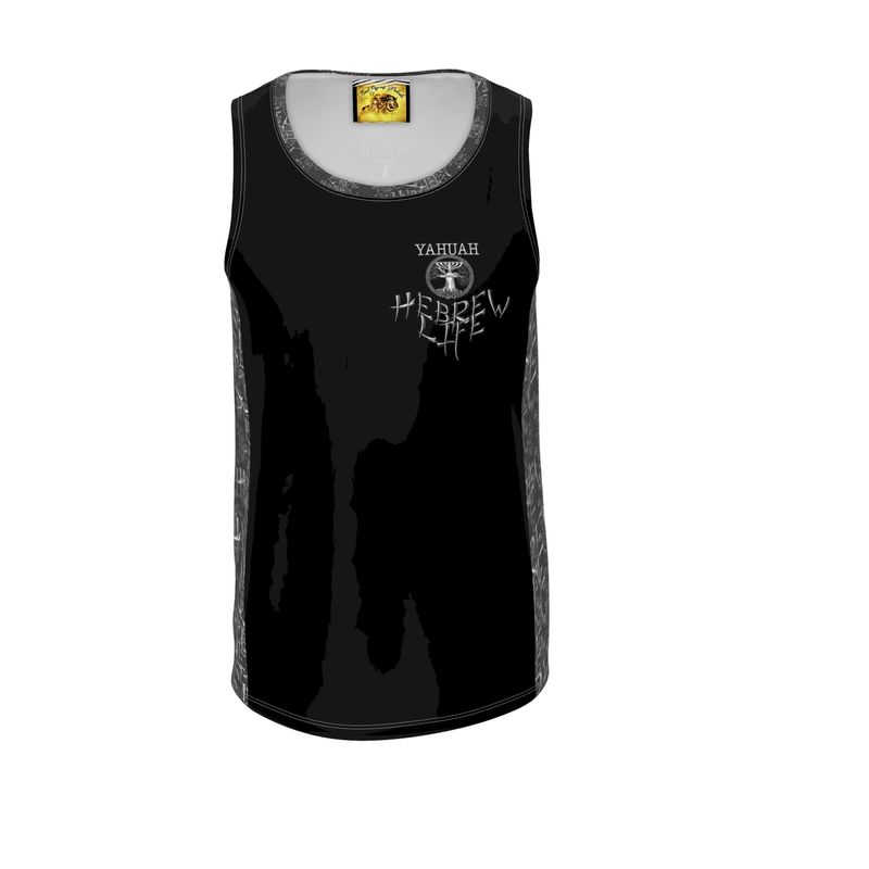 Hebrew Life 01-01 Men's Designer Flowy Sleeveless T-shirt