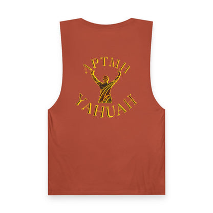 All Praise The Most High Yahuah 01-01 Designer AS Colour Unisex Barnard Tank (10 colors)