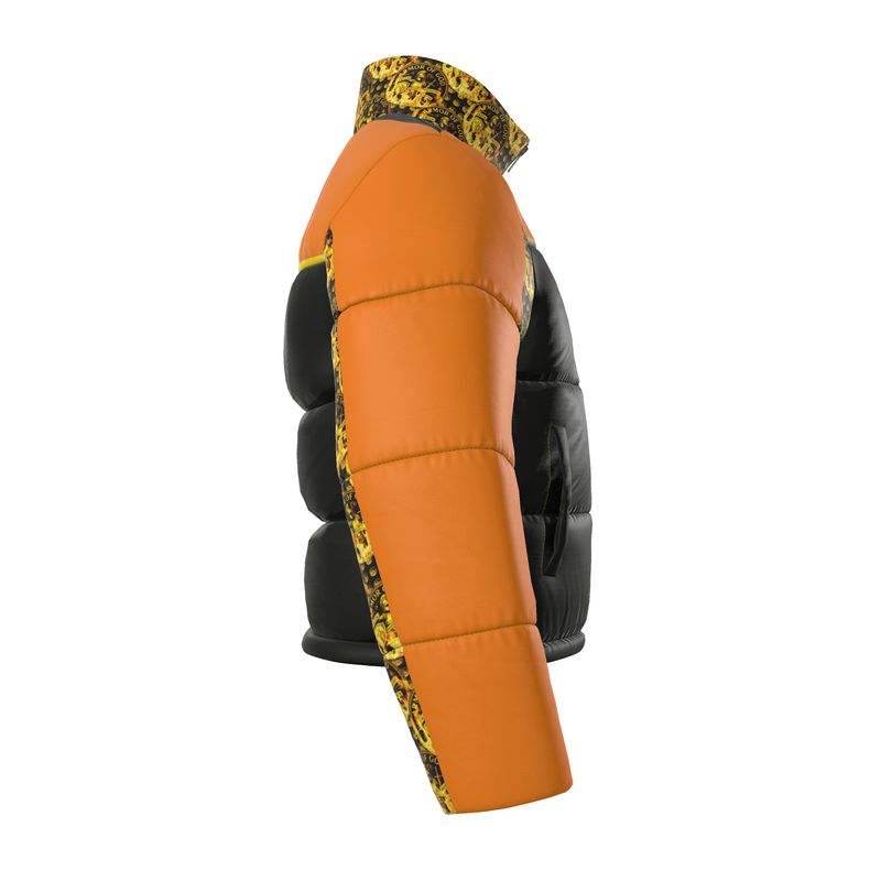 ARMOR OF GOD 01 Men's Designer Stand Collar Puffer Jacket