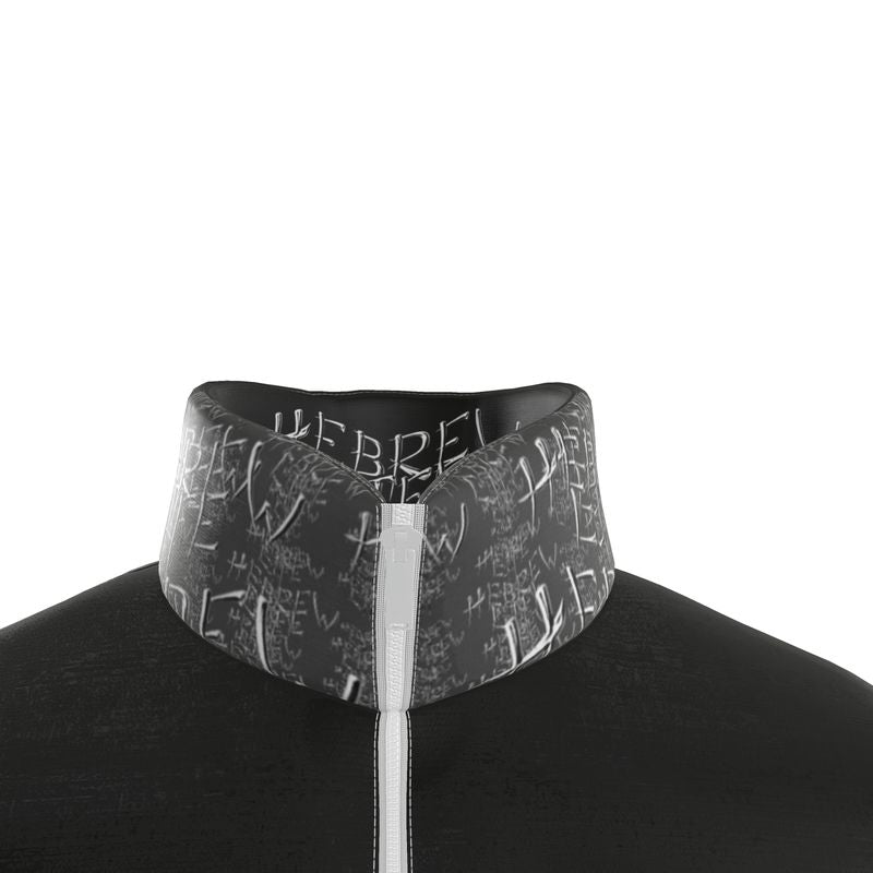 Hebrew Life 01-01 Men's Designer Stand Collar Puffer Jacket