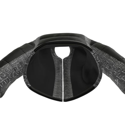 Hebrew Life 01-01 Men's Designer Stand Collar Puffer Jacket