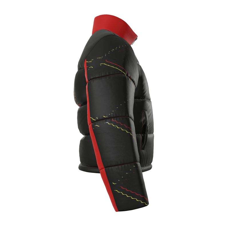 Hebrew Mode - On 02 Men's Designer Stand Collar Puffer Jacket