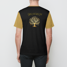 Cargar imagen en el visor de la galería, Yahuah-Tree of Life 01 Elect Camiseta de diseñador para hombre 

