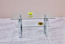 Charger l&#39;image dans la galerie, Transparent Tempered Glass Coffee Table
