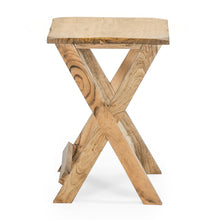 Load image into Gallery viewer, Set of 3 Rustic Style Nesting End Tables, Natural Color
