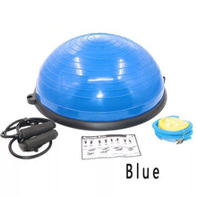 Load image into Gallery viewer, Half Balance Yoga Fitness Ball Trainer with Resistance Bands
