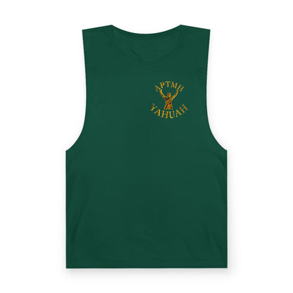 All Praise The Most High Yahuah 01-01 Designer AS Colour Unisex Barnard Tank (10 colors)