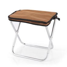 Cargar imagen en el visor de la galería, Outdoor Folding Ultra Light Bench Style Camping Chair (Black, Brown, Green)
